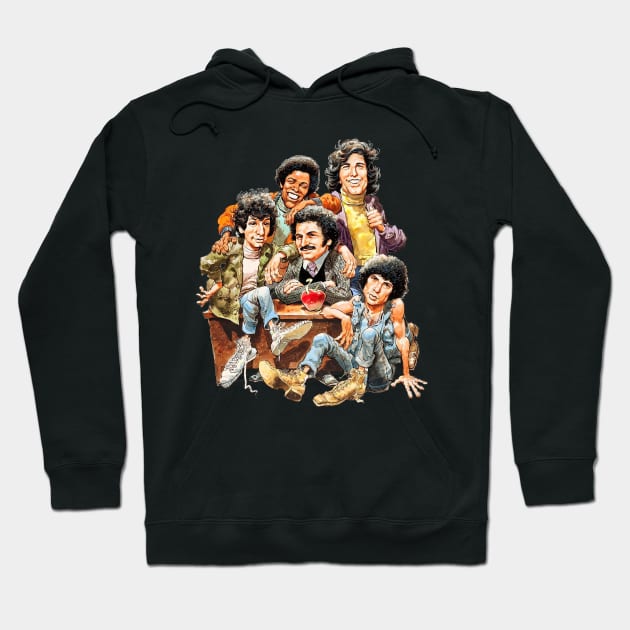 Welcome Back, Kotter and the Sweathogs Gang Hoodie by offsetvinylfilm